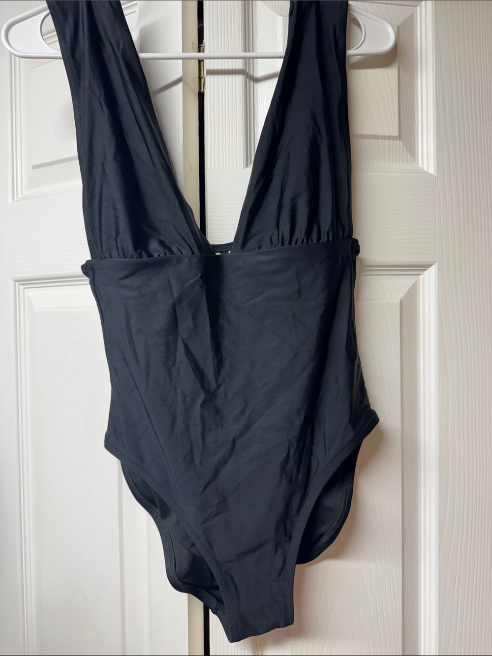 J. Crew Black Women's One-Piece Swim Bodysuit